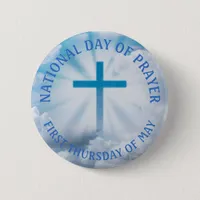 First Day of Prayer Religious Holiday Button