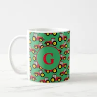 Farmer Countryside Farm Worker Custom Monogram Coffee Mug