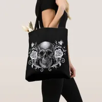 Elegant, Romantic Goth  Tote Bag