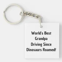 World's Best Grandpa Keychain