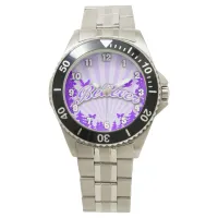 Believer Christian Motivational Saying Art Design Watch