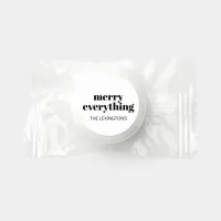 Simple Modern Holiday Minimalist Merry Everything Life Saver® Mints