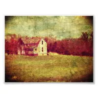 Abandoned House Photo Print