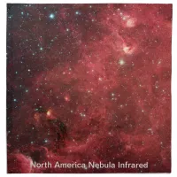 North America Nebula Infrared Napkin