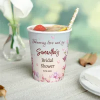 Blossoming Romance - Bridal Shower Paper cup