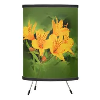 Lily of the Incas / Yellow Alstroemeria Tripod Lamp