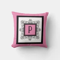 Paris Style Filigree Monogramed