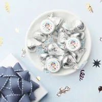 Funny Flying Unicorn Rainbow Colors 1st Birthday Hershey&#174;'s Kisses&#174;