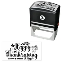 Happy Thanksgiving Self-inking Stamp