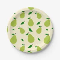 We Can Pearly Wait Fall Pear  Paper Plates