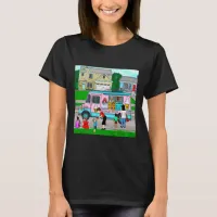 A Hot Summer Day | A Whimsical Illustration T-Shirt