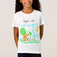 Add your Child's Artwork to this Shirt