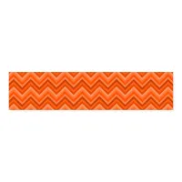 Shades of Orange Zig Zag Stripes Napkin Bands