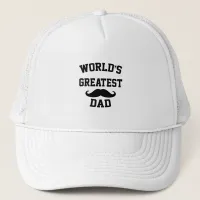 Worlds greatest dad trucker hat