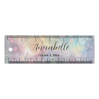 Beautiful Whimsical Colorful Back to School  Ruler