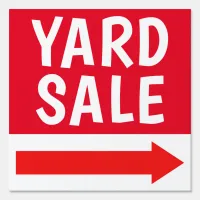 12” x 12” Yard Sale Yard Sign