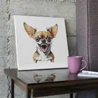 Mean Chihuahua | Funny Dogs Metal Print