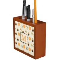 Personalized Fall Desk Organizer