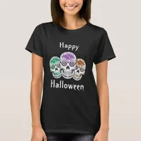 Happy Halloween Sugar Skulls T-Shirt