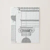 vintage ionic architecture jigsaw puzzle