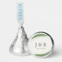 Sage Green Abstract Hershey's Candy Favors