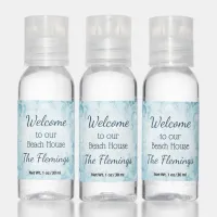 Ocean Underwater Sea Life Coastal Favors Hand Sanitizer