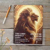 Do Not Be Afraid Deuteronomy 31:8 Notebook