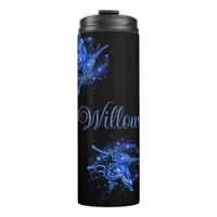 Personalized Lunar Moth Thermal Tumbler