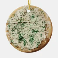 Frosted Christmas Sugar Cookie Candy Sprinkles  Ceramic Ornament
