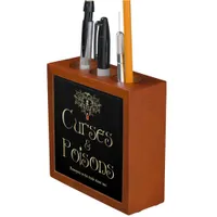 Curses and Poisons Desk Organizer