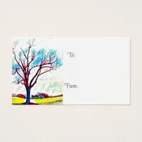 Tree Gift Enclosure Tag