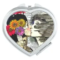 Two Women in Love | Pride Kiss Compact Mirror