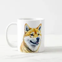 Cute Shia Inu Dog Breed  Coffee Mug