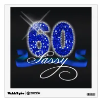 Sassy Sixty Sparkle ID191 Wall Sticker
