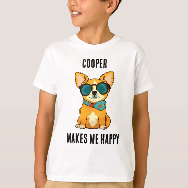 Happiness is a Cute Puppy | Kids T-Shirt
