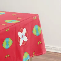 Christmas Holiday Charm Pattern 02 -  Tablecloth