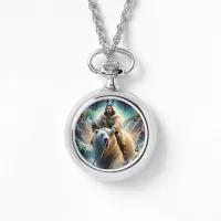 (AI Generated ) Jesus on a polar bear  Watch