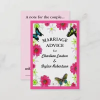 Butterflies & Flowers in Mosaic Marriage Advice