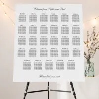 Seating Charts with 29 Tables