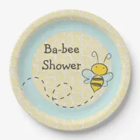 Ba-Bee Baby Shower Bumble Paper Plates