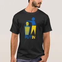 PutIn Trash Ukrainian Flag Colors Unisex T-Shirt