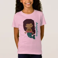 Personalized Mermaid Girl's shirt