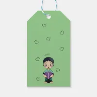 Purple Kisses Gift Tags