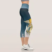 Heavenly Guardian Capri Leggings