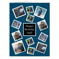 Personalized Photos Happy Birthday Jumbo Card