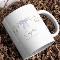 Elegant Personalized Name Bridesmaid Proposal Gift Coffee Mug