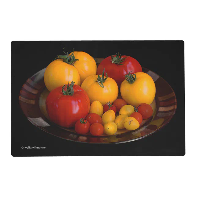 Red Tomatoes, Yellow Tomatoes Placemat