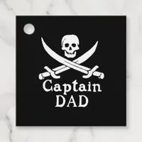 Captain Dad - Classic Favor Tags