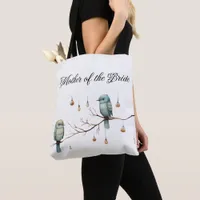 Rustic Woodland Love Birds Celebration Tote Bag