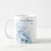 Beautiful Winter Frost Christmas Coffee Mug